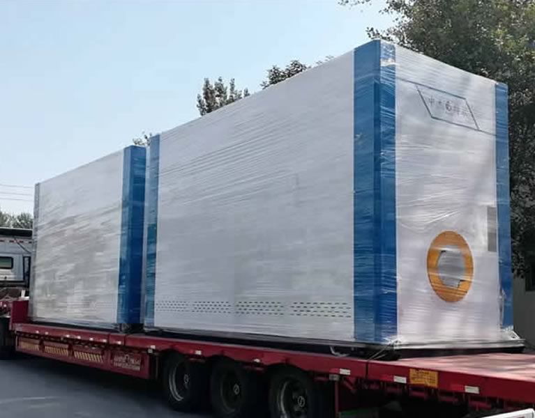 陜西榆林3臺ZWNS真空熱水鍋爐