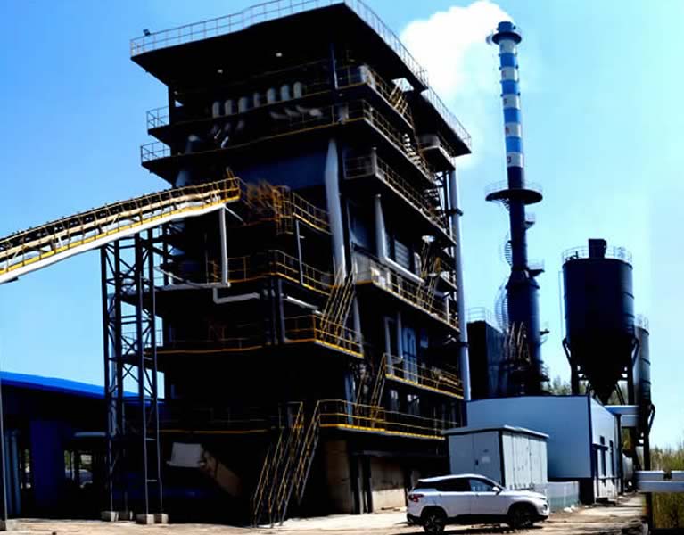 六沐熱力(山東)有限公司50噸生物質(zhì)鍋爐